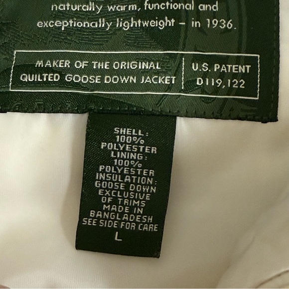 Eddie Bauer White Down Puffer Vest L Faux Fur Collar Winter Warm Outerwear - Picture 9 of 12